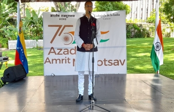 'India Week' Day 4 Glimpses of Day 4 of 'India Week' celebrations in Venezuela.The activities of Day 4 were celebrated under the theme of Yoga de la India  in Caracas with enthusiastic participation from yoga practitioners